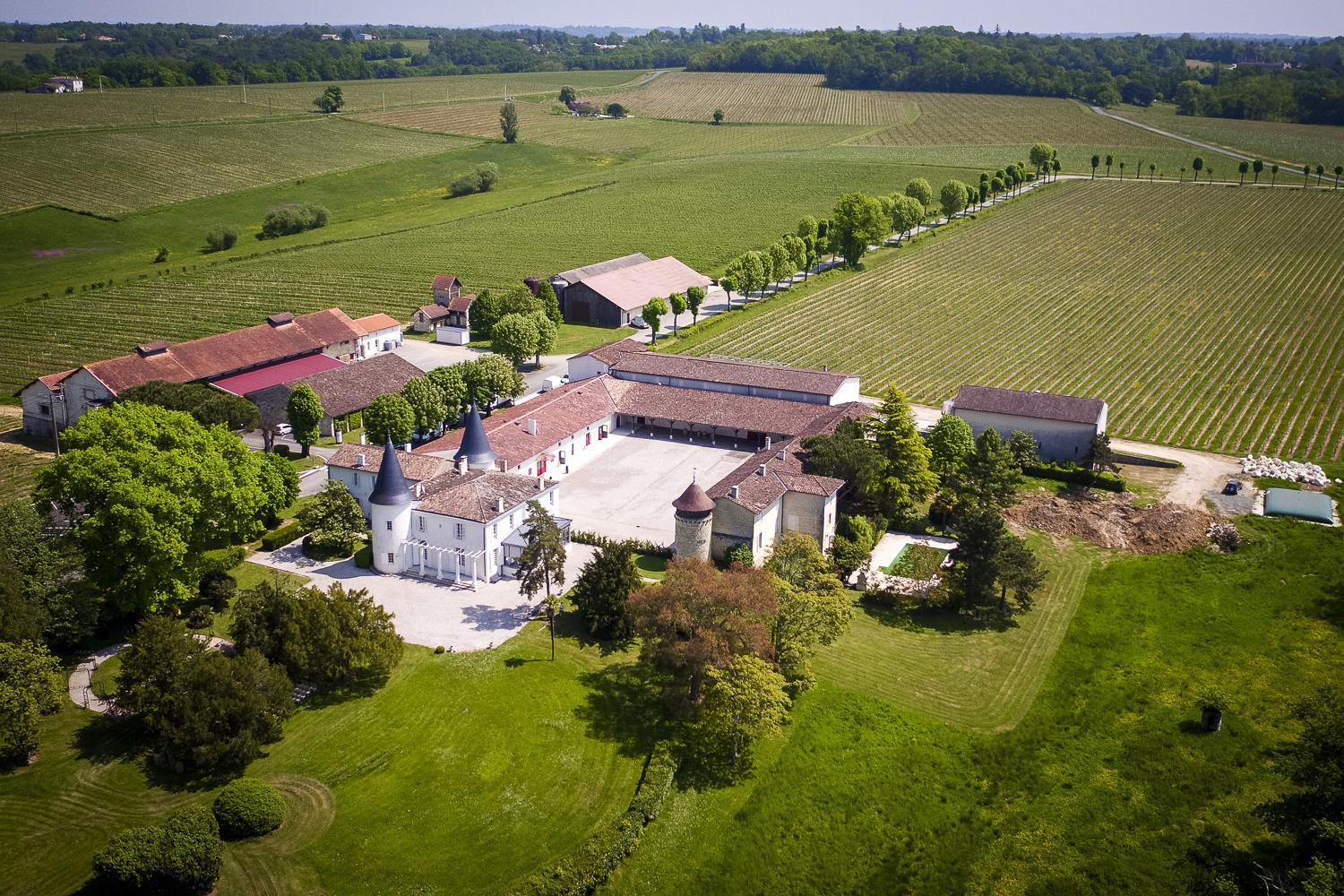 Chambres D'Hotes Du Chateau De Seguin Lignan-de-Bordeaux 外观 照片